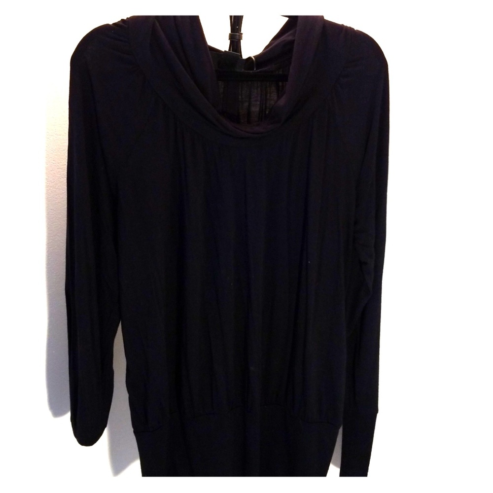 Self Esteem cowl neck knit top